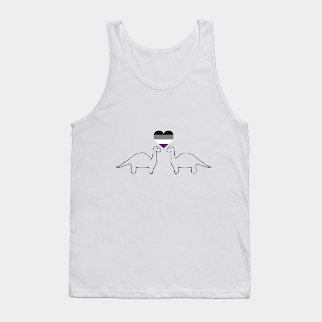 Asexual Dinos Tank Top by AlexStarton